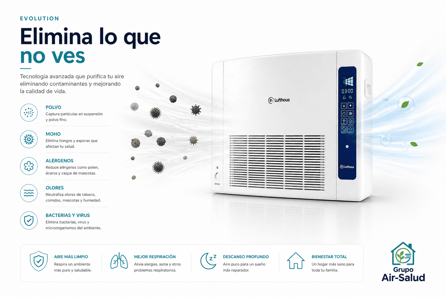 Limpia agua